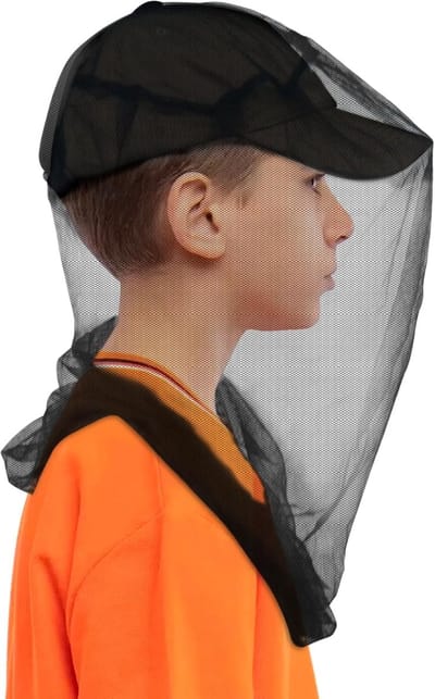 SnelShoppen - Premium Insectenbescherming voor Kinderen Set van 2 - Ultra Groot en Lang - Vliegen- en Insectenbescherming met Extra Fijne Gaten - Idea