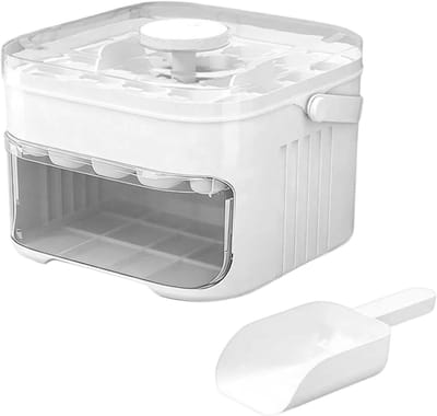 Een ijsmachine geschikt voor een ingebouwde opvangbak. Perfect voor het maken van allerlei koude dranken en ijskoffie.
