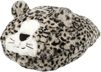 Apollo - Voetenwarmer bank slof - kinderen/dames - Panter/luipaard