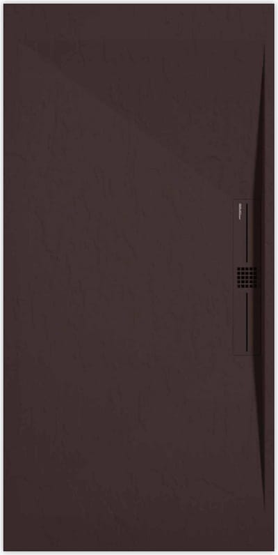 Sanifun douchebak Stone Side Chocolate Slate 1100 x 800 P