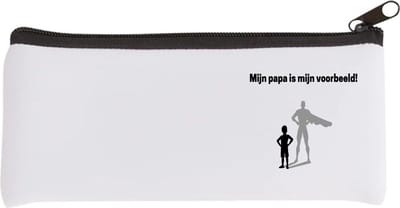 Akyol - mijn papa is mijn voorbeeld Etui - Vader - goede voorbeeld papa - vader cadeautjes - vaderdag - verjaardag - geschenk - kado - vader artikelen - 20 bij 9 cm