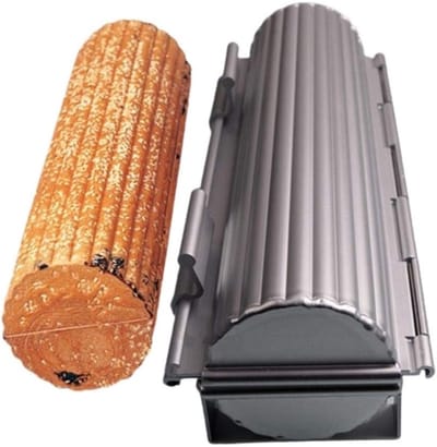 Cilindrische Brood Bakvorm voor Frans Brood, Antiaanbaklaag, Perfect voor Thuisbakkers en Bakgerei