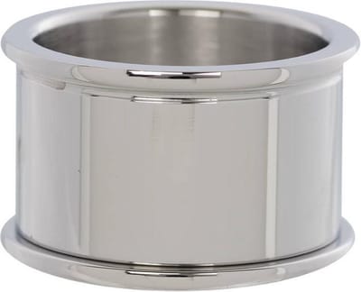 iXXXi Basisring zilverkleurig 12mm - maat 19