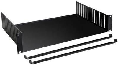 Adam Hall 19" Racklamp 2HE Adapter voor niet 19"-apparatuur - Rack tray