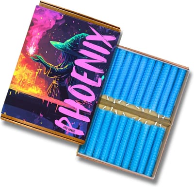 Set van 20 Handgerolde Bijenwas Spreukkaarsen met Kleurengids en Spreuken