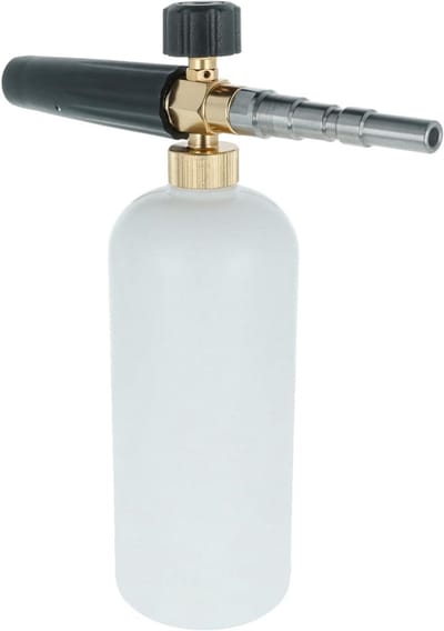Schuimlans Set - Hogedruk Schuimspuit - Voertuigen Reinigen - Dikke Schuimlaag - 1 Liter Tank - Zwart