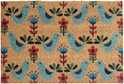 TANANA - Deurmat - Meerkleurig - 40 x 60 cm - Kokosvezel