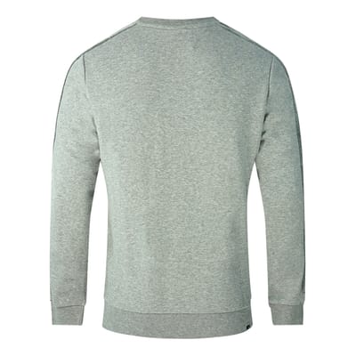 Puma grijs sweatshirt met fluwelen band en logo