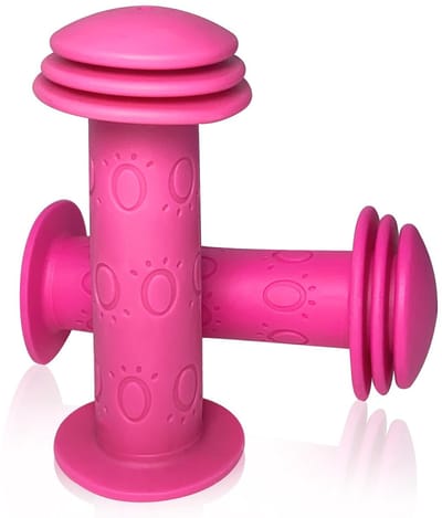 Dailygoods- Fietshandgrepen 22 mm - Kinderfietshandgrepen - Stuurgrepen - Kinderfiets Accessoires - Antislip - Verhoogd Comfort - Kinderen Fiets Handvatten