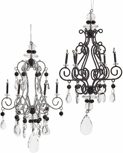 Modern kunststof h21 cm Ornament kerstbal Kurt S. Adler