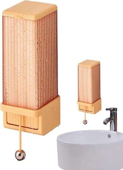 Wattenschijfhouder - Make-up organizer - Badkamer organiseren - Stofdichte reiniging - 20.3 x 8.6 x 1 cm - Transparant