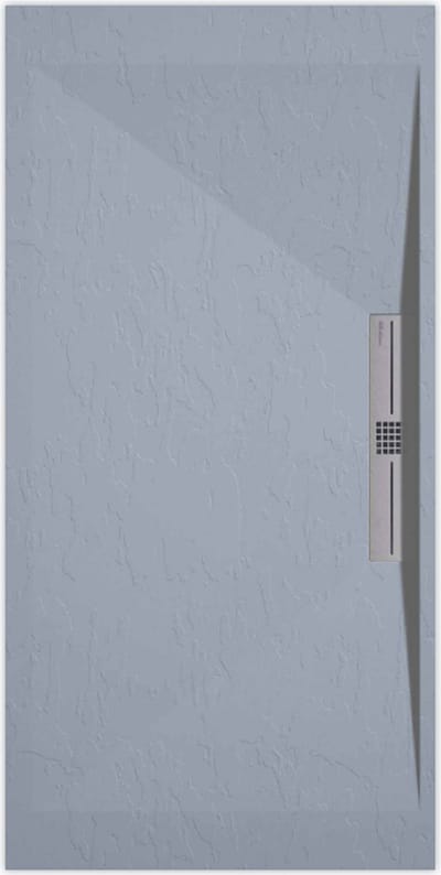Sanifun douchebak Stone Side Gray Slate 1100 x 900 S
