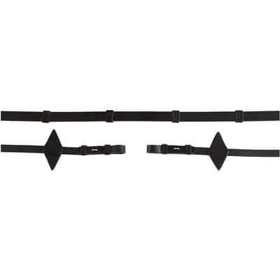 Leren paardenteugels met stoppers BR Equitation