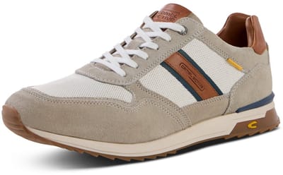 camel active Sneaker met rits aan binnenzijde - Maat menswear-44 - Beige