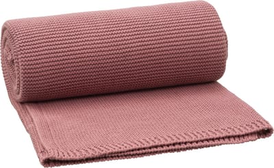 Fresk Kinderdeken Unisex80 x 100 cm – Babydeken - Wiegdeken - Ledikant deken - Donker Roze -