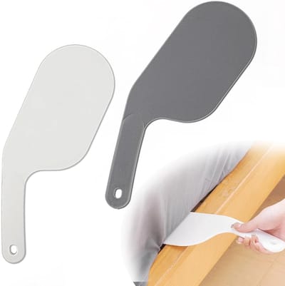 Dailygoods- Bedlaken Tucking Tool - Draagbare Tucking Paddle - Plastic Blad Tucker - Arbeidsbesparend Gereedschap - Voor Slaapzalen/Hotels - Eenvoudig Bed Opmaken - Bedlaken Instoptool