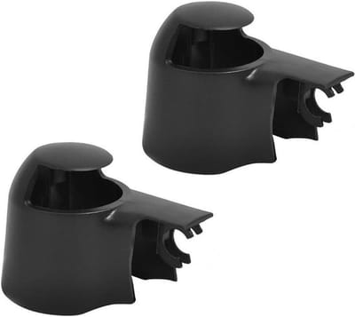 MK Stoer - Achterruitwisserhoes - Achterruitwisser - Golf Caddy Tou-Ran Seat Leon Sko-da Fabia - Kleppendeksel - 6Q6955435D - Geschikt voor - Zwart - 2PCS