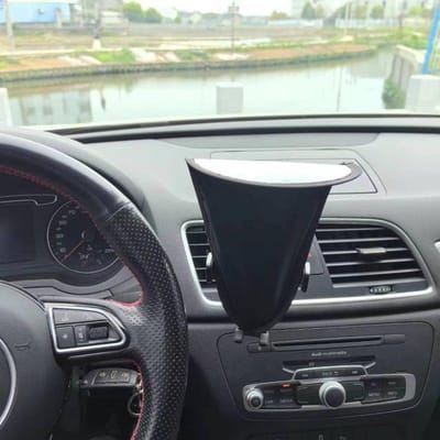 Duurzame Zonneklep Duurzame Mobiele Telefoon Zonneklep Universeel, Zwart, Eenvoudig te Installeren Perfect voor Auto Dashboard Moderne Zonneklep 1pc white