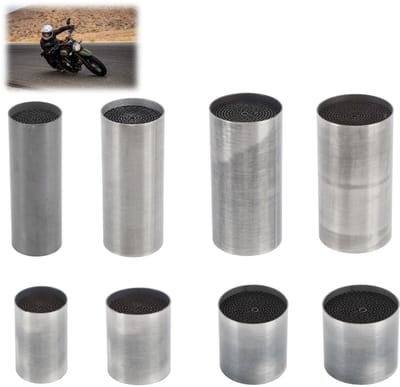 Solidchoice - Dailygoody - Katalysator - Heavy Duty - Universeel ontwerp - 35 x 50mm - Motorfiets Uitlaatpijp - Stabiel rijden - Geschikt voor motoren