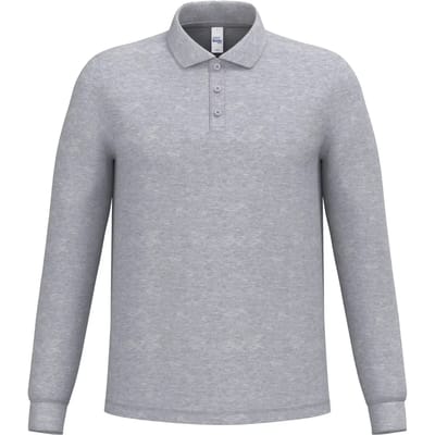 Polo met lange mouwen iDeal Basic Brand