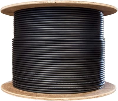 Gepantserd Elektriciteitsdraad - Staalkabel SWA - Stroomvoorziening Buiten - Mechanische Bescherming - 3x2.5mm - Zwart