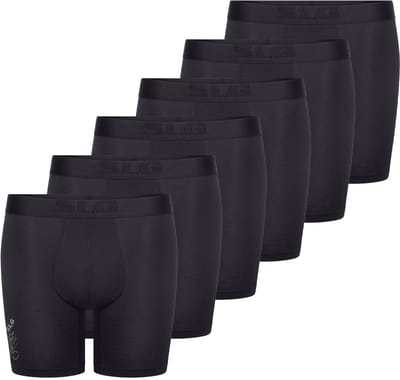 sloggi Heren lang short / pant 6 pack SLG Base Soft