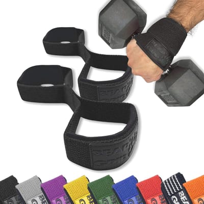Hoogwaardige Figuur-8 Gewichthefbanden voor Optimale Grip en Veiligheid