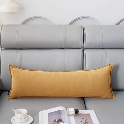 Housse de coussin jeté 30x70/30x90/30x120cm Housse de coussin minimaliste nordique Décor Housse de coussin décorative pour la maison Grande taille 30x70cm