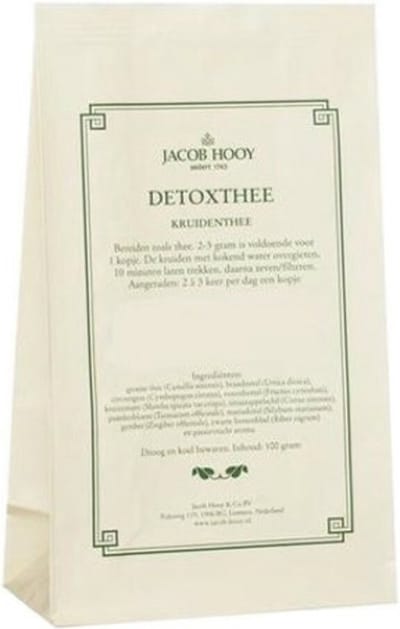 Jacob Hooy Detox Kruidenthee - 100 gr