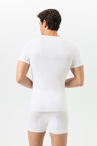 mey Herren Shirt Met V-Hals Serie Noblesse