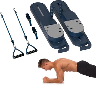 Pilates Bord - Fitness Apparatuur - Kracht Training - Verstelbaar Ontwerp - 75 cm - Blauw