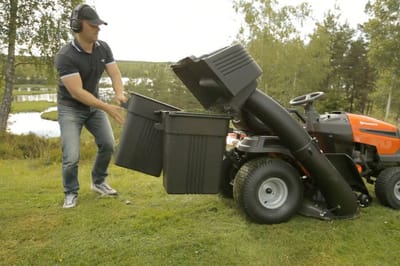 Husqvarna opvangbak tuintractor