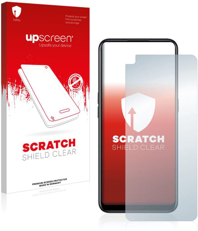 upscreen - Screenprotector voor Oppo A53s - Folie Beschermfolie transparant
