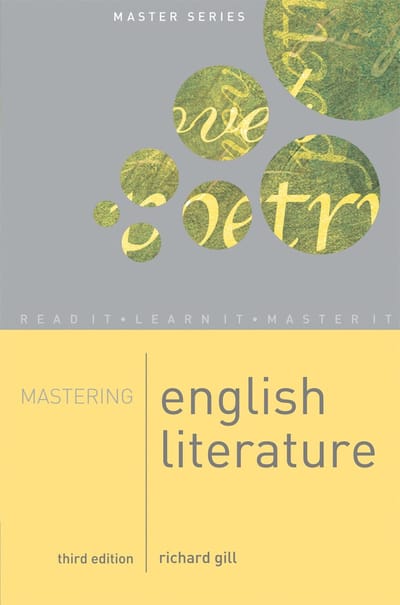 Mastering English Literature - Richard Gill