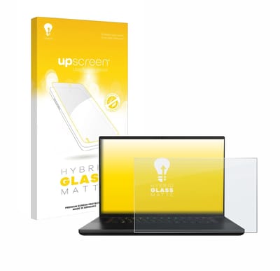upscreen - Screenprotector voor Razer Blade 16 2024 - Folie Beschermfolie Beschermglas matte