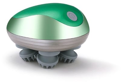 Elektrische hoofdmassage - Oplaadbare hoofdmassage - Waterdichte hoofdmassage - Vibrerende hoofdhuidmassage - Multifunctionele oplaadbare hoofdhuidmassage - Voor stressvermindering - Hoofdmassageapparaat voor thuisgebruik - Groente