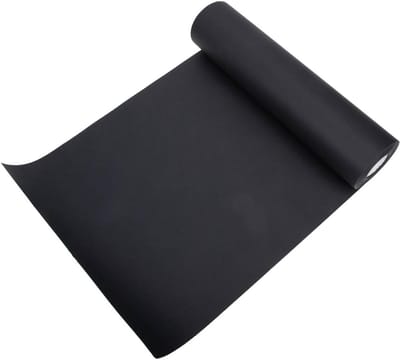 Kraft Papier Rol - Verpakking Papier - Cadeau Inpakken - Duurzaam Sterk Materiaal - 50 Meter Lengte - Zwart