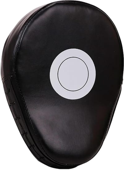 Bokshandschoenen - MMA-kussen Punch Trainer - Vechtsport Training - Schokabsorberend Ontwerp - Verdikt 1.5 inch - Zwart