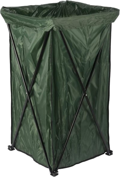 Inklapbare Afvalcontainer 175L voor Groenafval met Sterk Stalen Frame
