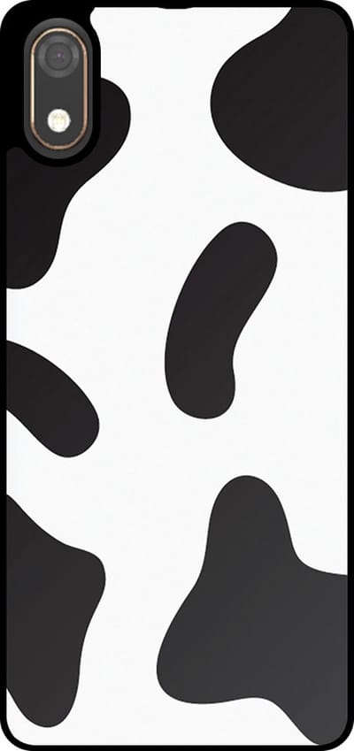 Smartphonica Telefoonhoesje Geschikt voor Huawei Y5 (2019) met Koeienvlekken Opdruk - TPU Backcover Case With Cow Patches Design geschikt voor Huawei Y5 (2019)