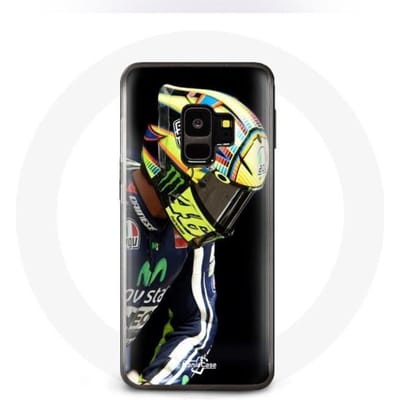 Coque - Valentino Rossi - Samsung Galaxy S9 - Rigide - Noir - Protection