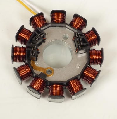 teknix ontstekingsstator voor mbk 50 booster scooter 2004 tot 2019 12 spoelen nieuw