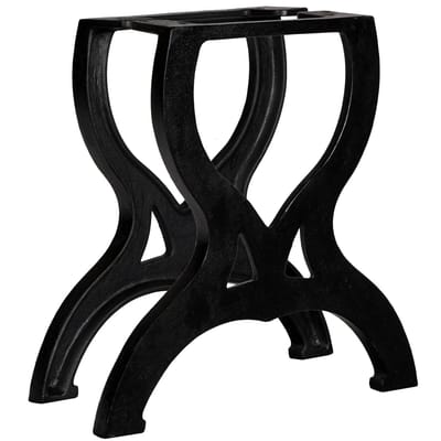 vidaXL - Salontafelpoten - 2 - st - X-frame - gietijzer