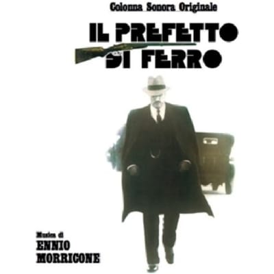 LP Plaat ENNIO MORRICONE  Il Prefetto Di Ferro  Colonna Sono RED208 Dagored 2014 Italië Soundtracks  Musicals gray