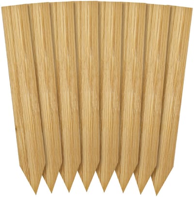 CombiCraft Bamboe steeketiketten 20x150x2mm - per 100 stuks