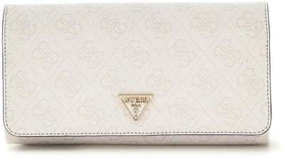 GUESS Schoudertas Noelle II Xbody Flap Organizer White Logo Wit
