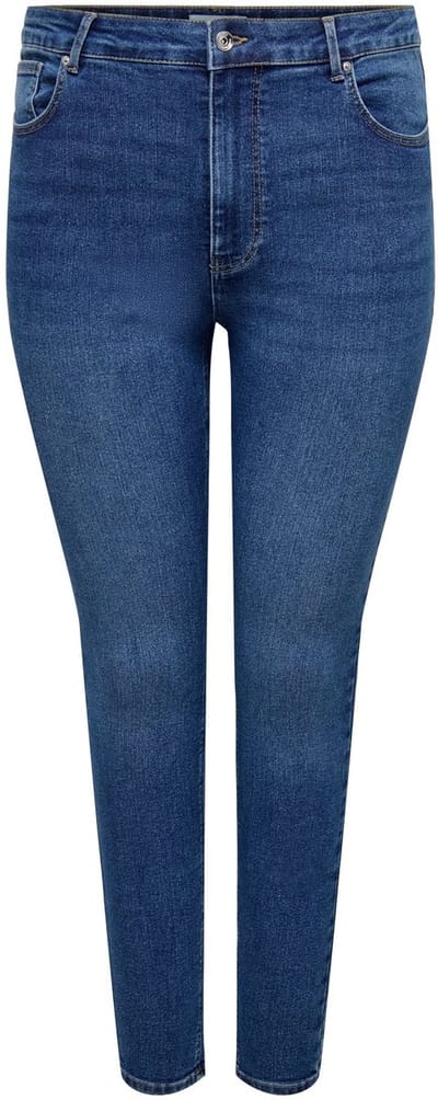 ONLY CARMAKOMA - CARCRUZ EX HW SKINNY DNM PIMBOX BF - Meisjes - Jeans
