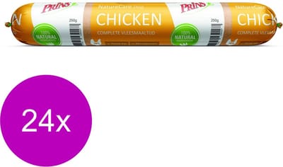Prins Nature Care Adult 250 g - Hondenvoer - 24 x Kip Graanvrij