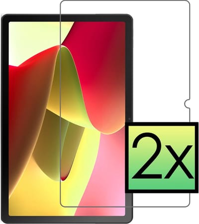 Screenprotector - 2 Stuks - Geschikt voor Lenovo Tab M10 (3e / 3rd generatie) - Extra Sterk - Beschermglas - Gehard Glas - Tempered Glass - Screen Protector - Bescherm Cover
