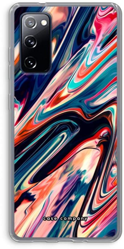 Case Company® - Hoesje geschikt voor Samsung Galaxy S20 FE / S20 FE 5G hoesje - Quantum Being - Soft Cover Telefoonhoesje - Bescherming aan alle Kanten en Schermrand